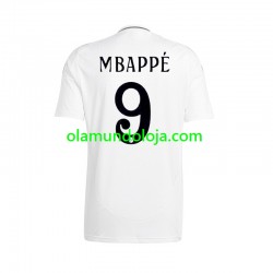 Camisola Real Madrid Mbappé Kylian 9 Homem Equipamento Primeiro 2024-2025 Manga Curta